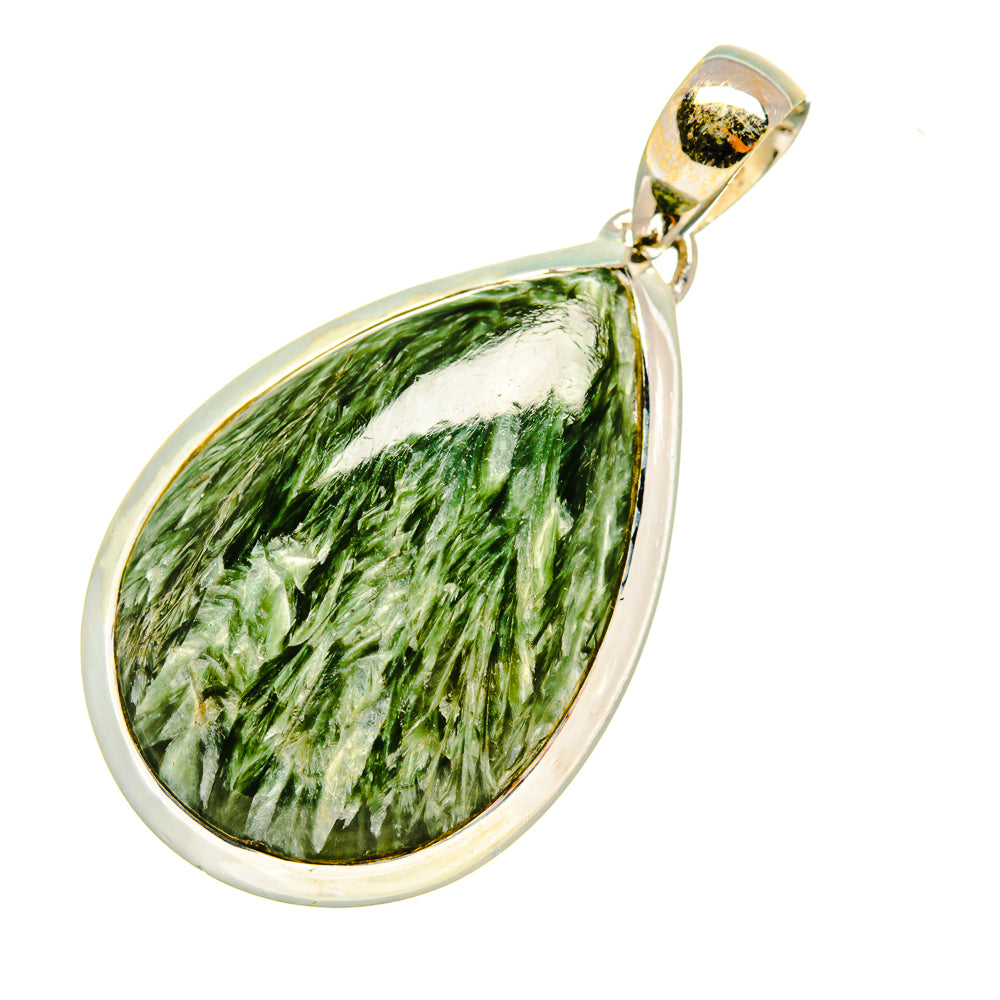 Seraphinite Pendants handcrafted by Ana Silver Co - PD7944