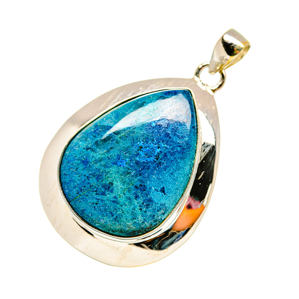 Chrysocolla Pendants handcrafted by Ana Silver Co - PD7974