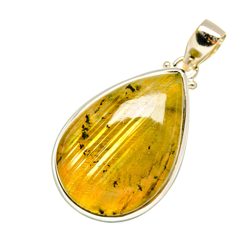 Labradorite Pendants handcrafted by Ana Silver Co - PD8051