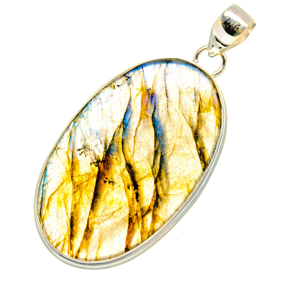 Labradorite Pendants handcrafted by Ana Silver Co - PD8126