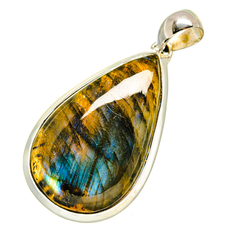 Labradorite Pendants handcrafted by Ana Silver Co - PD8229