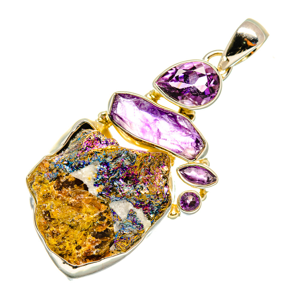 Chalcopyrite Pendants handcrafted by Ana Silver Co - PD8288
