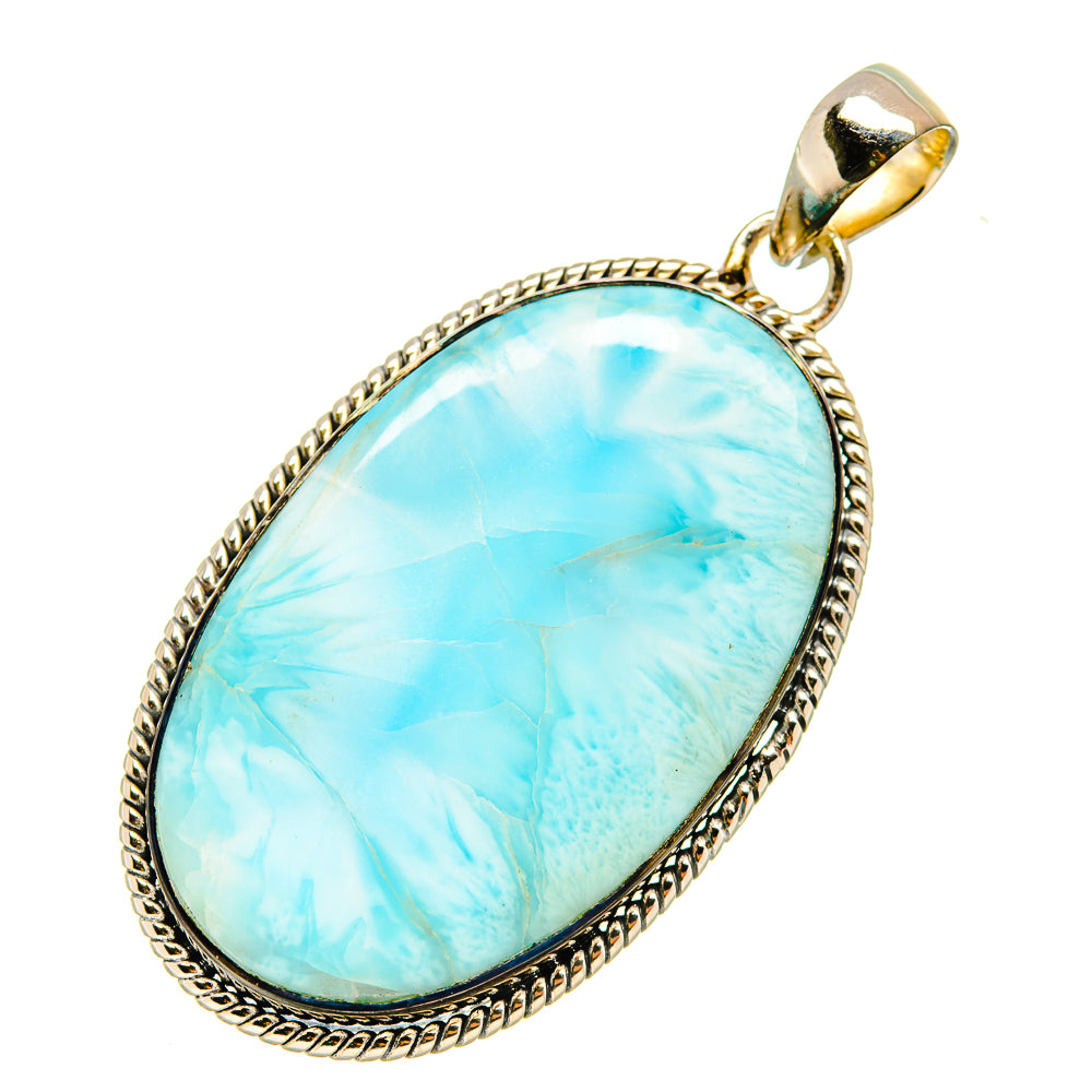 Larimar Pendants handcrafted by Ana Silver Co - PD8290