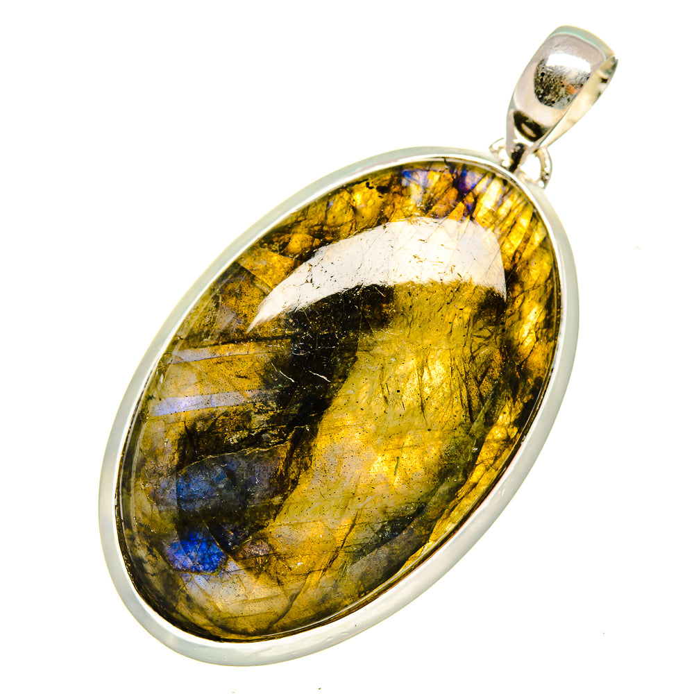 Labradorite Pendants handcrafted by Ana Silver Co - PD8304