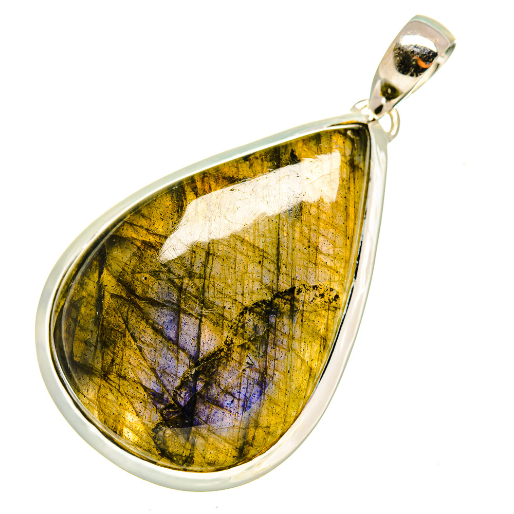 Labradorite Pendants handcrafted by Ana Silver Co - PD8305