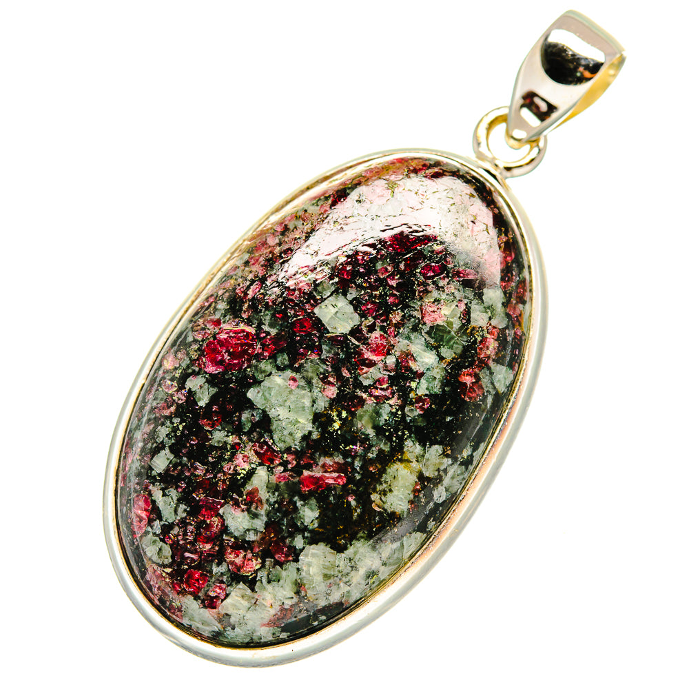 Russian Eudialyte Pendants handcrafted by Ana Silver Co - PD8351
