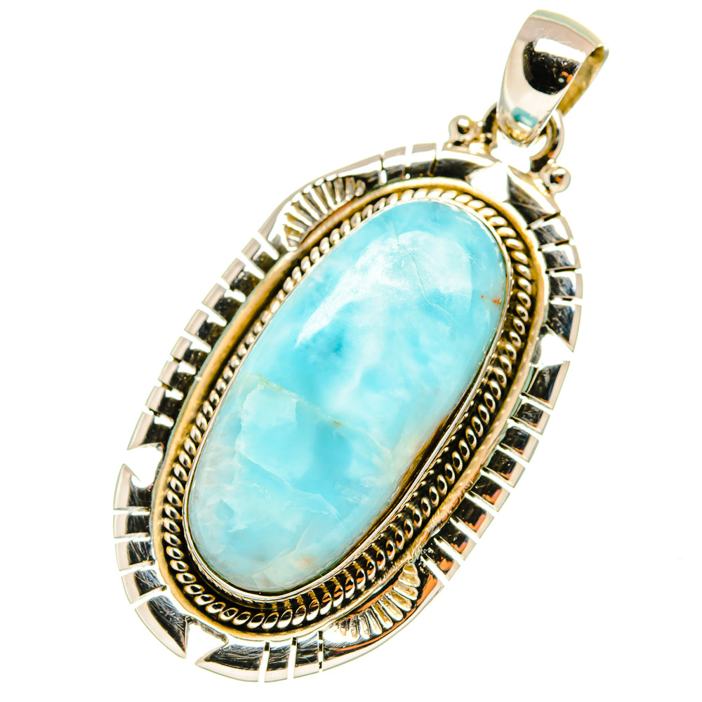 Larimar Pendants handcrafted by Ana Silver Co - PD8355