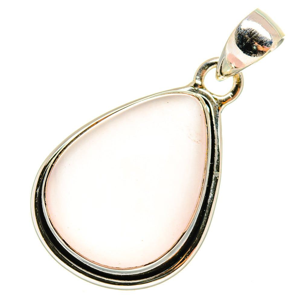Rose Quartz Pendants handcrafted by Ana Silver Co - PD8365