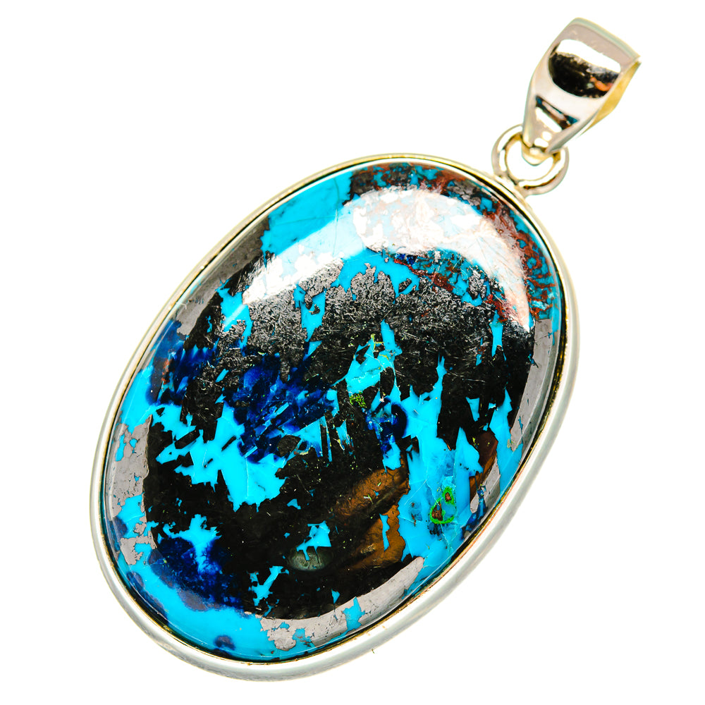 Shattuckite Pendants handcrafted by Ana Silver Co - PD8377