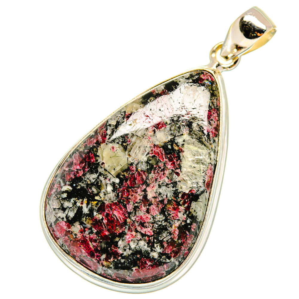 Russian Eudialyte Pendants handcrafted by Ana Silver Co - PD8437