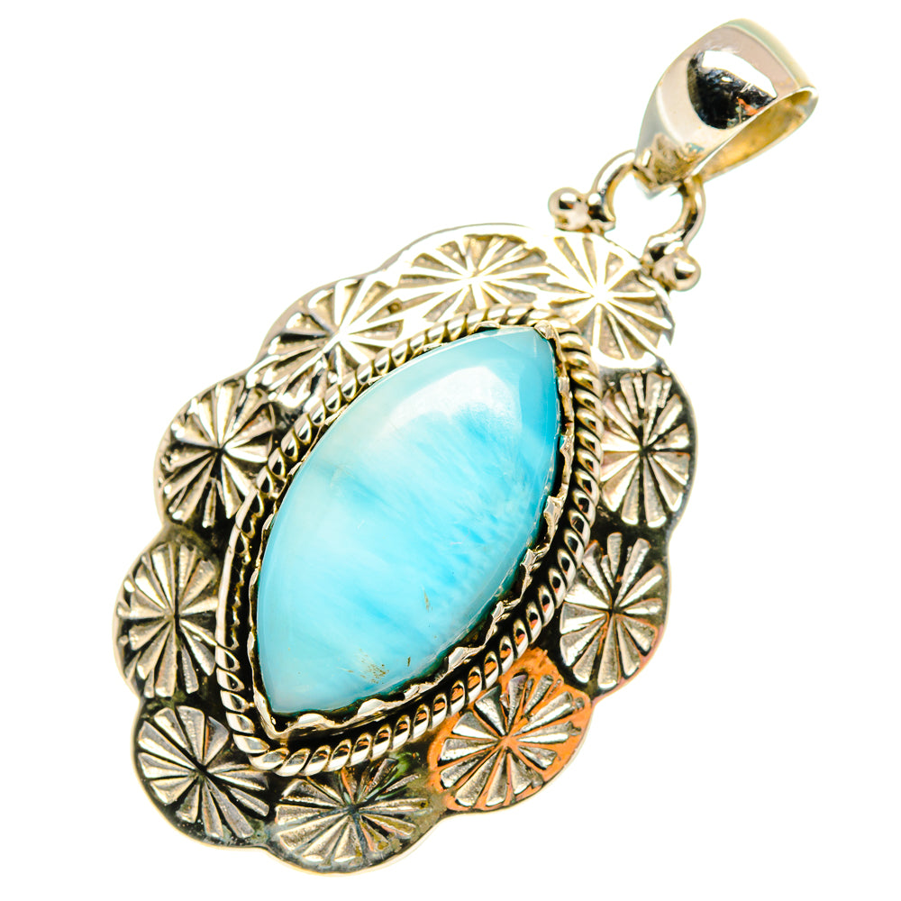 Larimar Pendants handcrafted by Ana Silver Co - PD8479