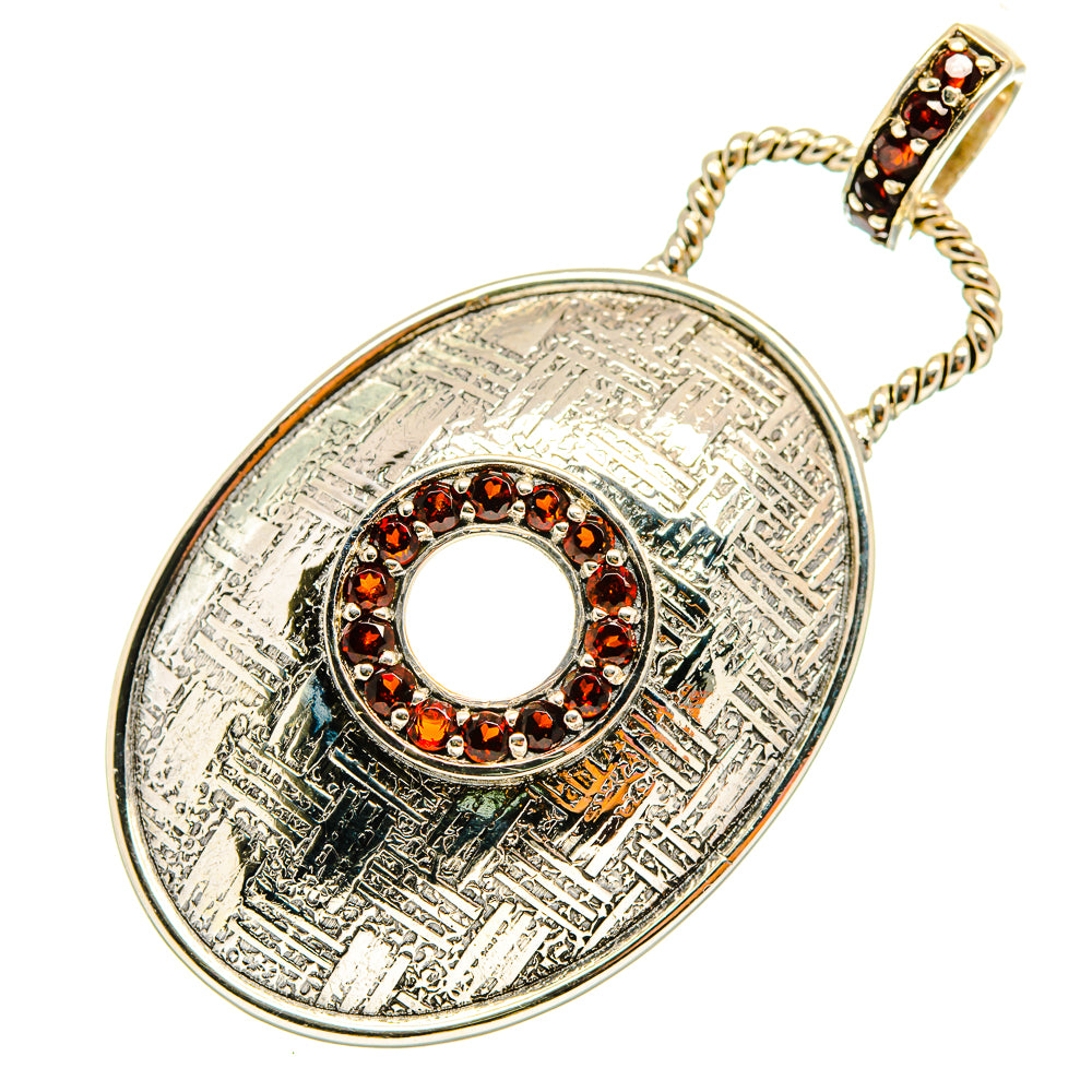 Garnet Pendants handcrafted by Ana Silver Co - PD8505