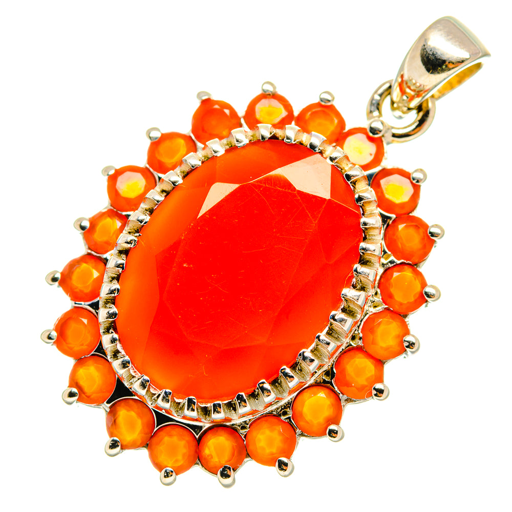 Carnelian Pendants handcrafted by Ana Silver Co - PD8517