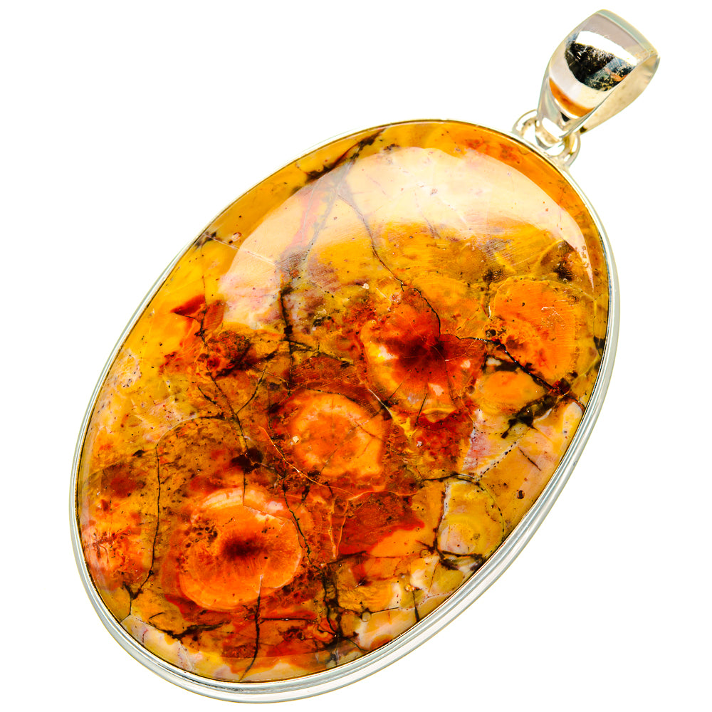 Poppy Jasper Pendants handcrafted by Ana Silver Co - PD8527