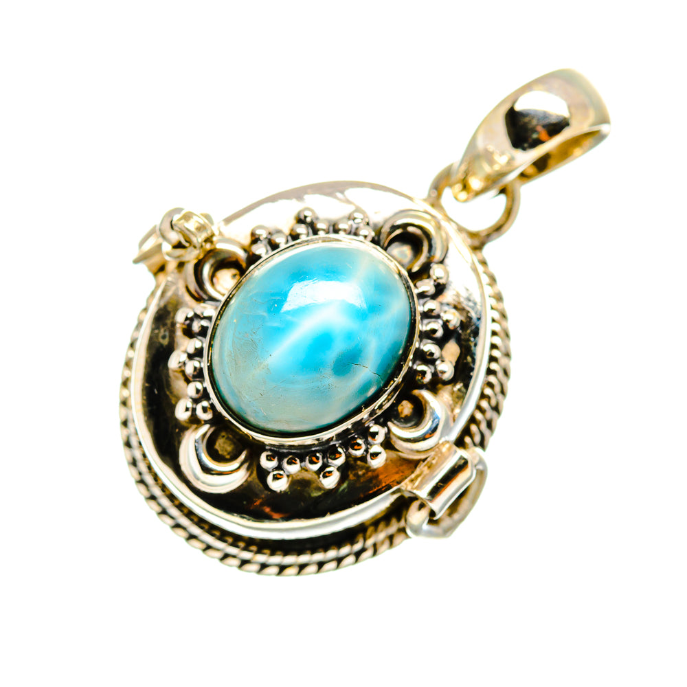 Larimar Pendants handcrafted by Ana Silver Co - PD8563