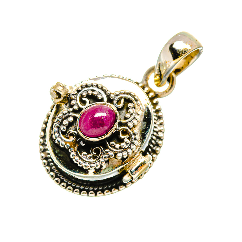Ruby Pendants handcrafted by Ana Silver Co - PD8585