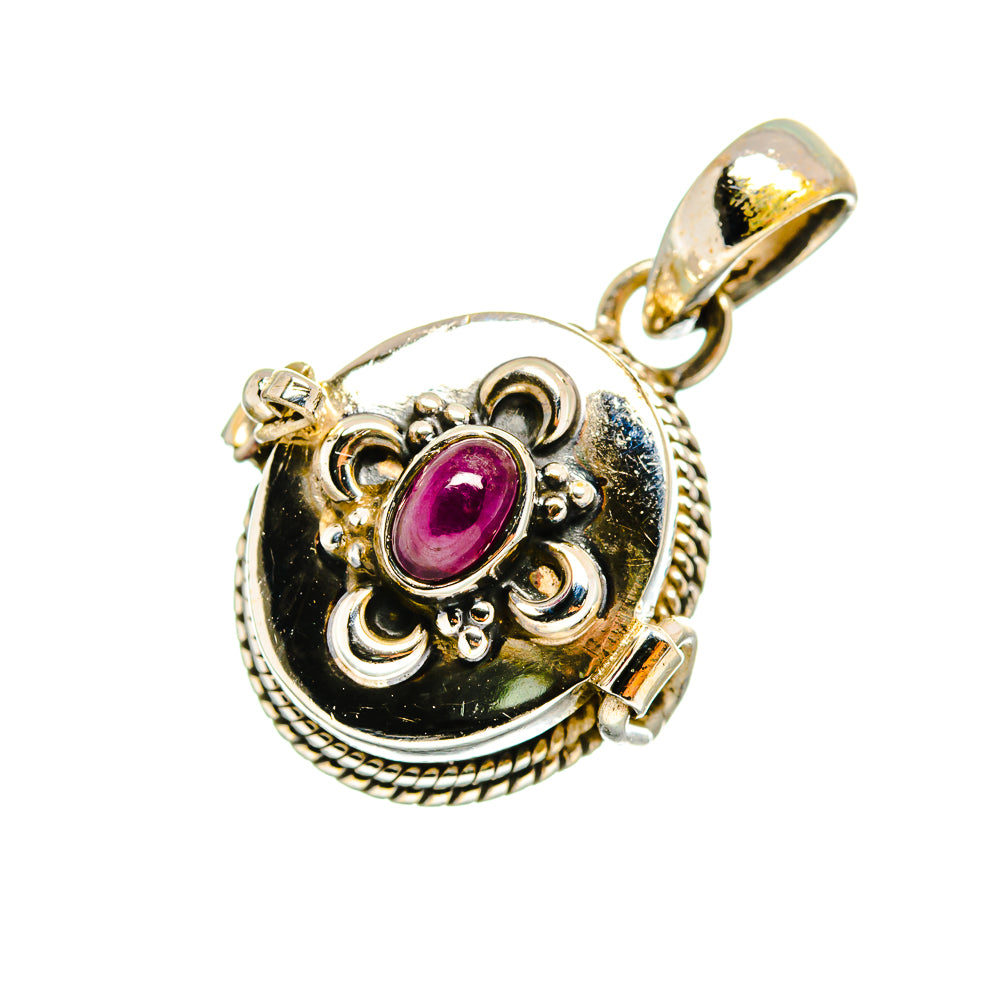 Ruby Pendants handcrafted by Ana Silver Co - PD8588