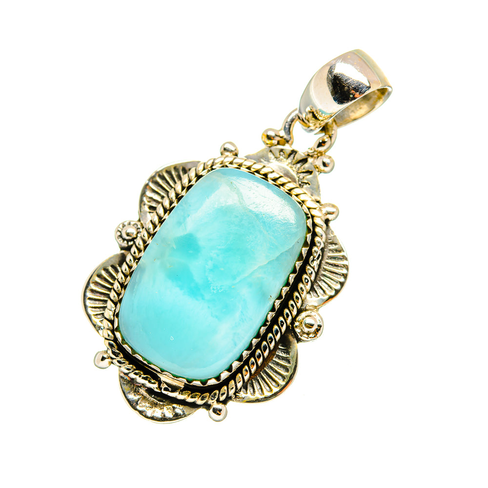 Larimar Pendants handcrafted by Ana Silver Co - PD8607