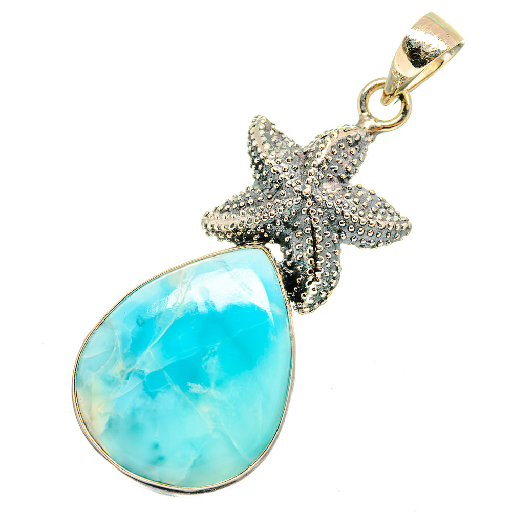 Larimar Pendants handcrafted by Ana Silver Co - PD8613