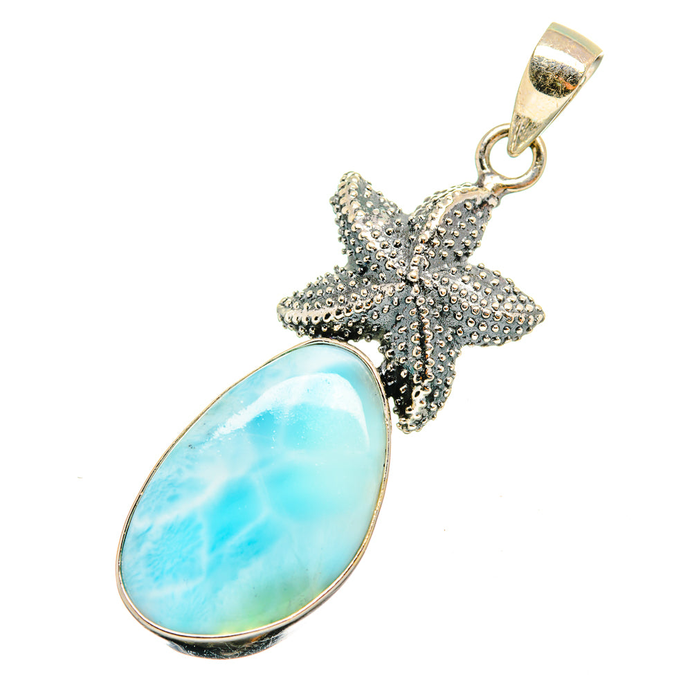 Larimar Pendants handcrafted by Ana Silver Co - PD8618