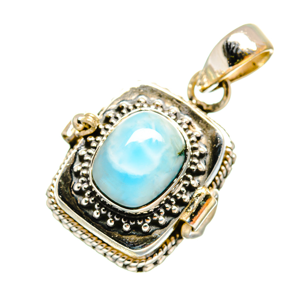 Larimar Pendants handcrafted by Ana Silver Co - PD8637