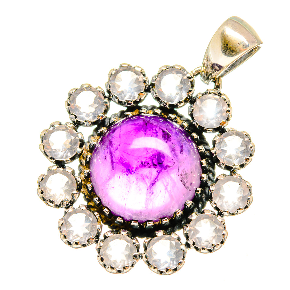 Amethyst Pendants handcrafted by Ana Silver Co - PD8677