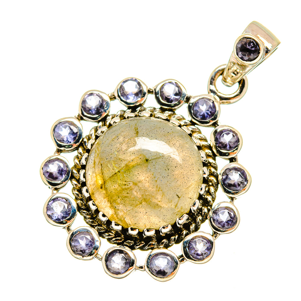 Labradorite Pendants handcrafted by Ana Silver Co - PD8679