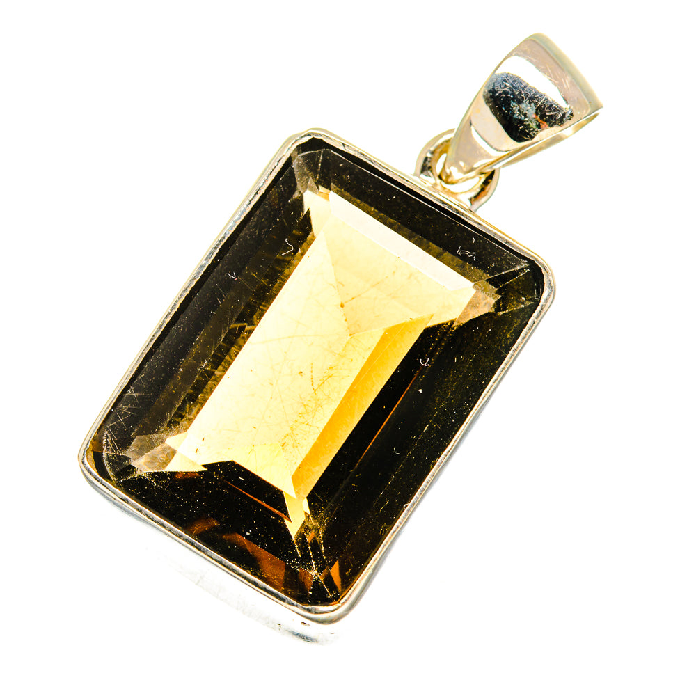 Smoky Quartz Pendants handcrafted by Ana Silver Co - PD8750