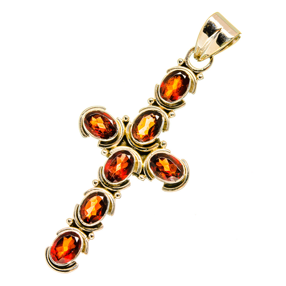 Garnet Pendants handcrafted by Ana Silver Co - PD8788