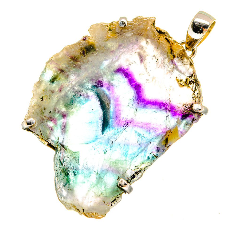 Fluorite Pendants handcrafted by Ana Silver Co - PD8797