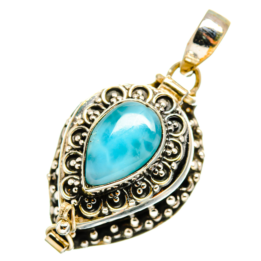 Larimar Pendants handcrafted by Ana Silver Co - PD8833