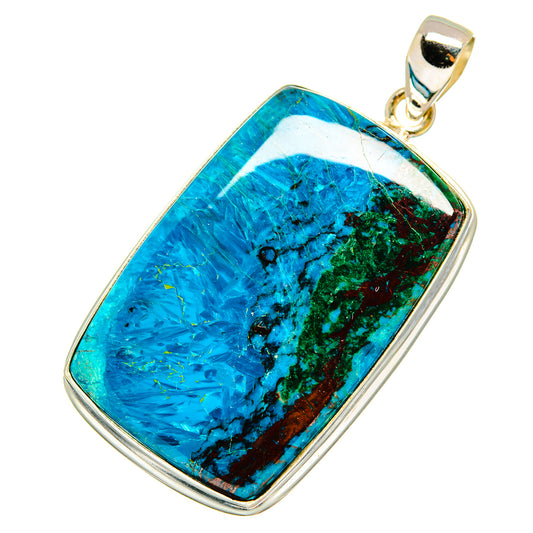 Chrysocolla Pendants handcrafted by Ana Silver Co - PD8861