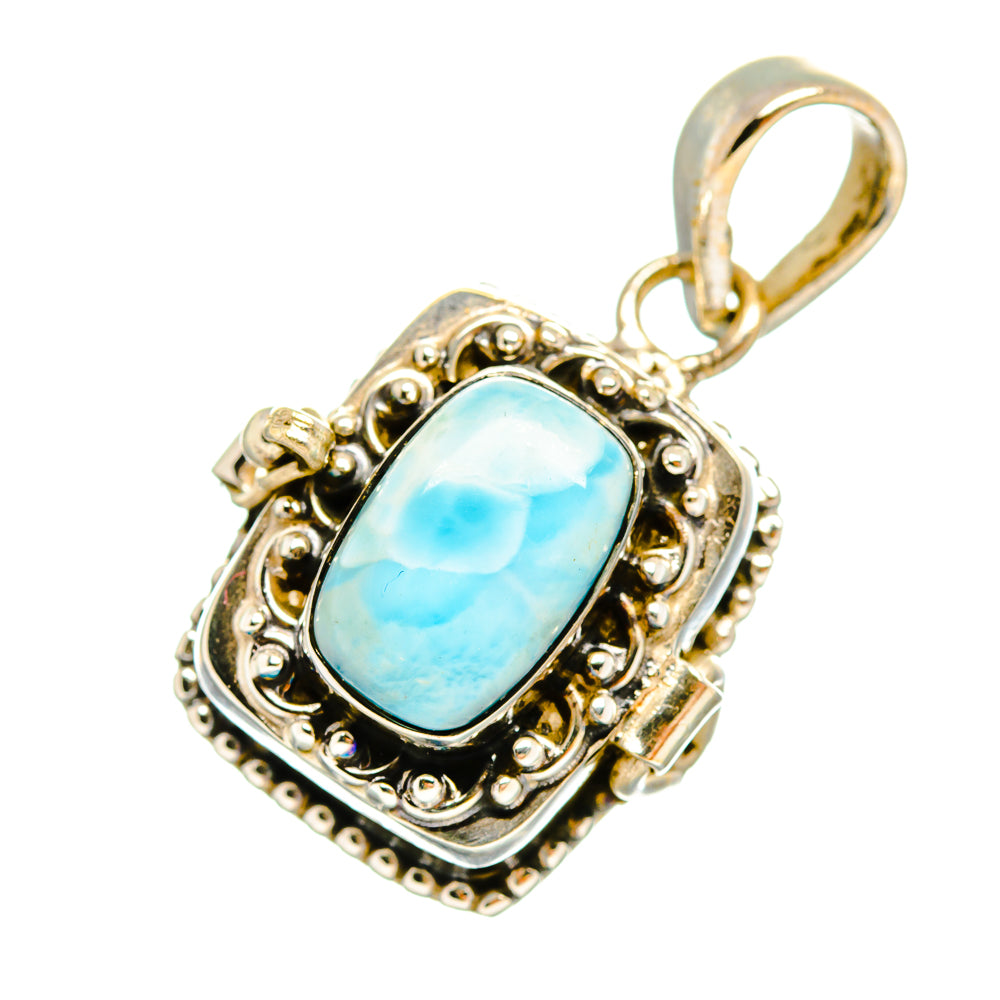 Larimar Pendants handcrafted by Ana Silver Co - PD9011