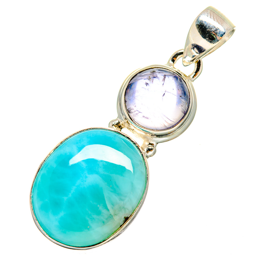 Larimar Pendants handcrafted by Ana Silver Co - PD9032