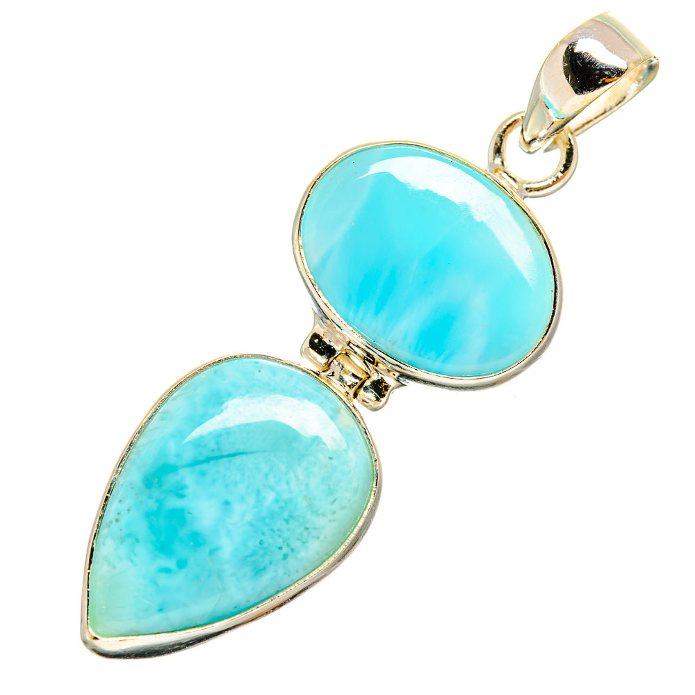 Larimar Pendants handcrafted by Ana Silver Co - PD9038