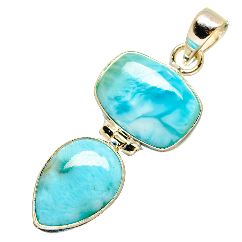Larimar Pendants handcrafted by Ana Silver Co - PD9045