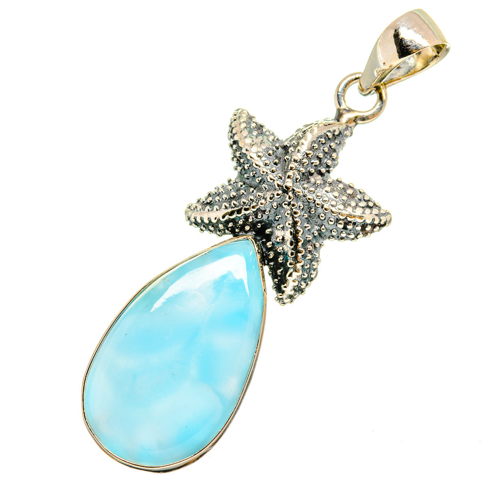 Larimar Pendants handcrafted by Ana Silver Co - PD9048