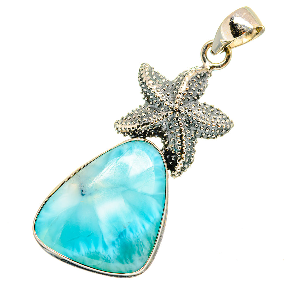 Larimar Pendants handcrafted by Ana Silver Co - PD9049