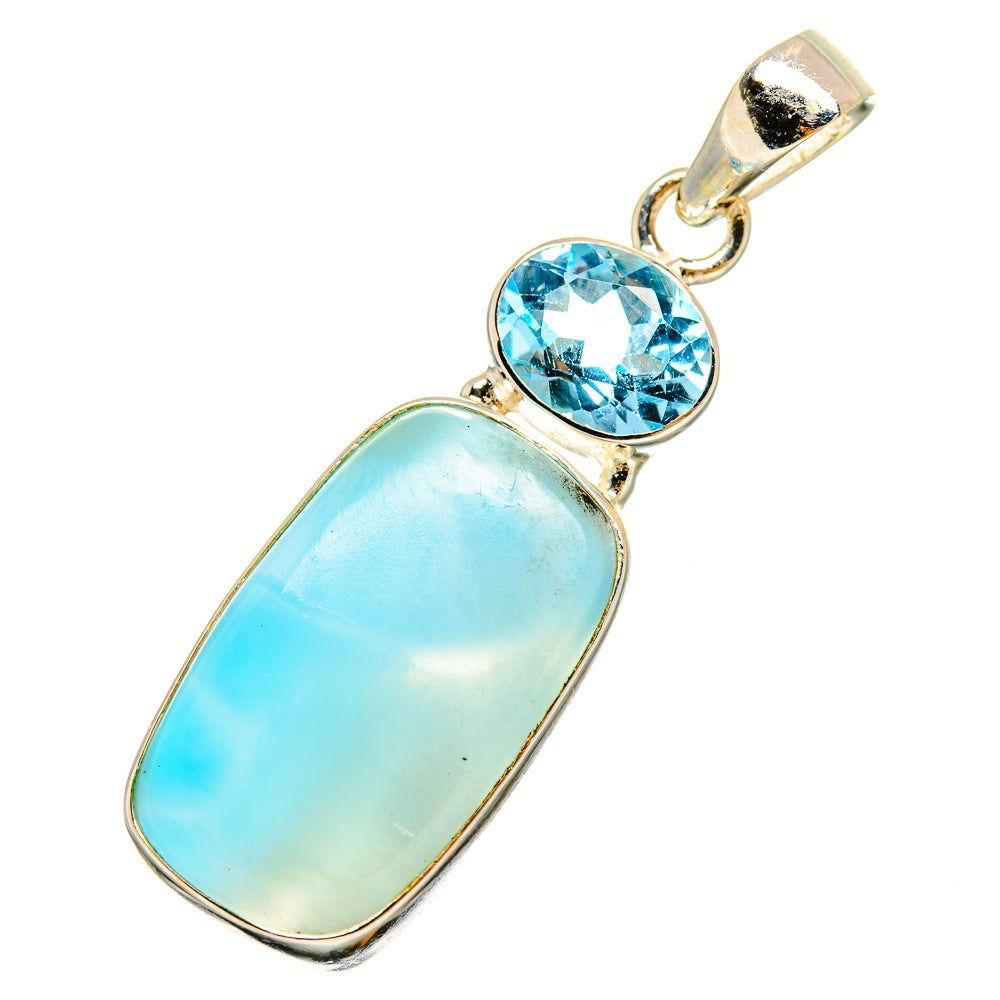 Larimar Pendants handcrafted by Ana Silver Co - PD9056