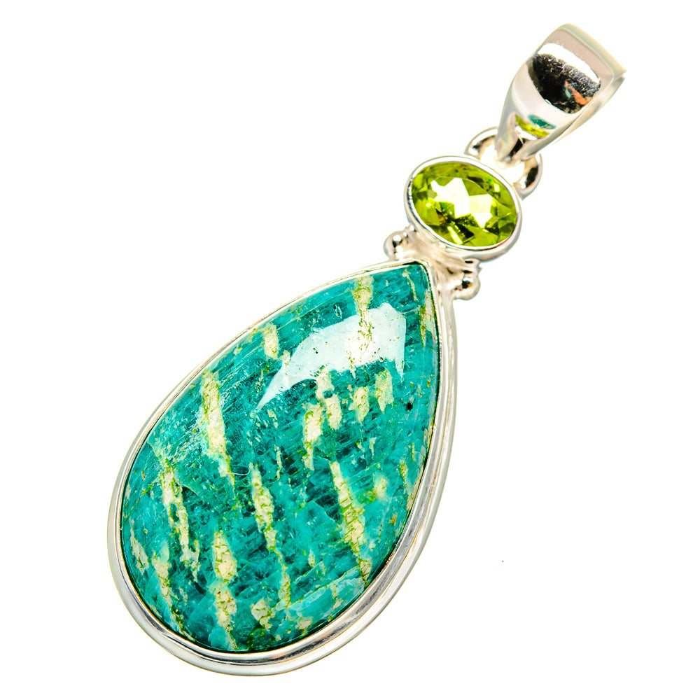 Amazonite Pendants handcrafted by Ana Silver Co - PD9084