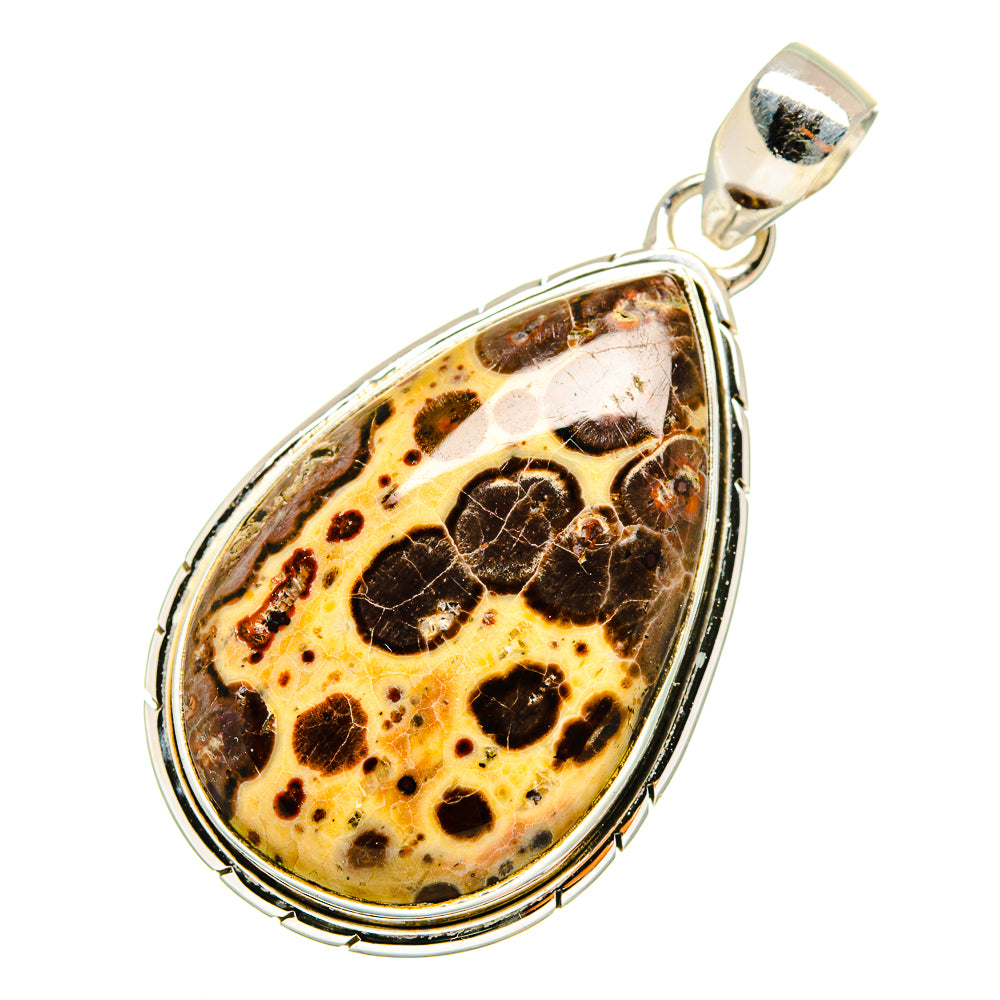 Poppy Jasper Pendants handcrafted by Ana Silver Co - PD9115 - Photo 2