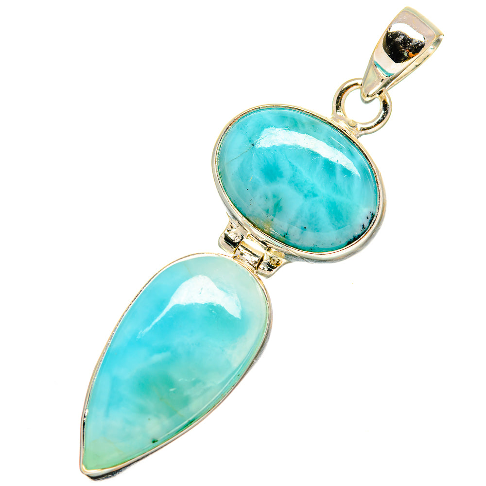 Larimar Pendants handcrafted by Ana Silver Co - PD9142