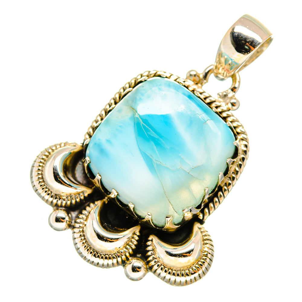 Larimar Pendants handcrafted by Ana Silver Co - PD9161