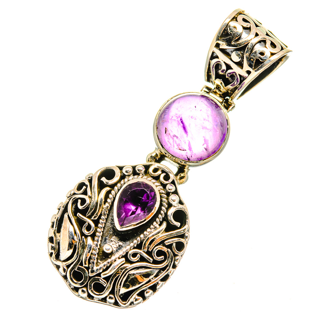 Amethyst Pendants handcrafted by Ana Silver Co - PD9231