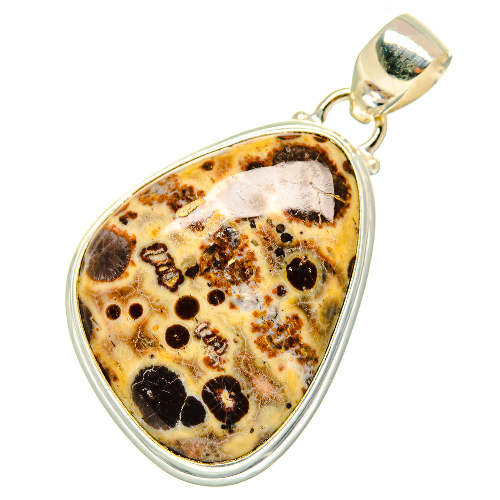 Poppy Jasper Pendants handcrafted by Ana Silver Co - PD9234