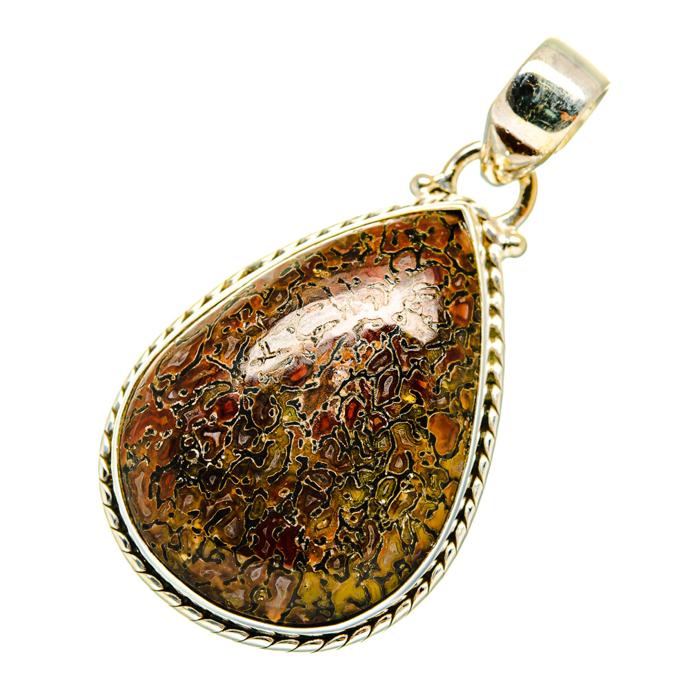 Dinosaur Bone Pendants handcrafted by Ana Silver Co - PD9241