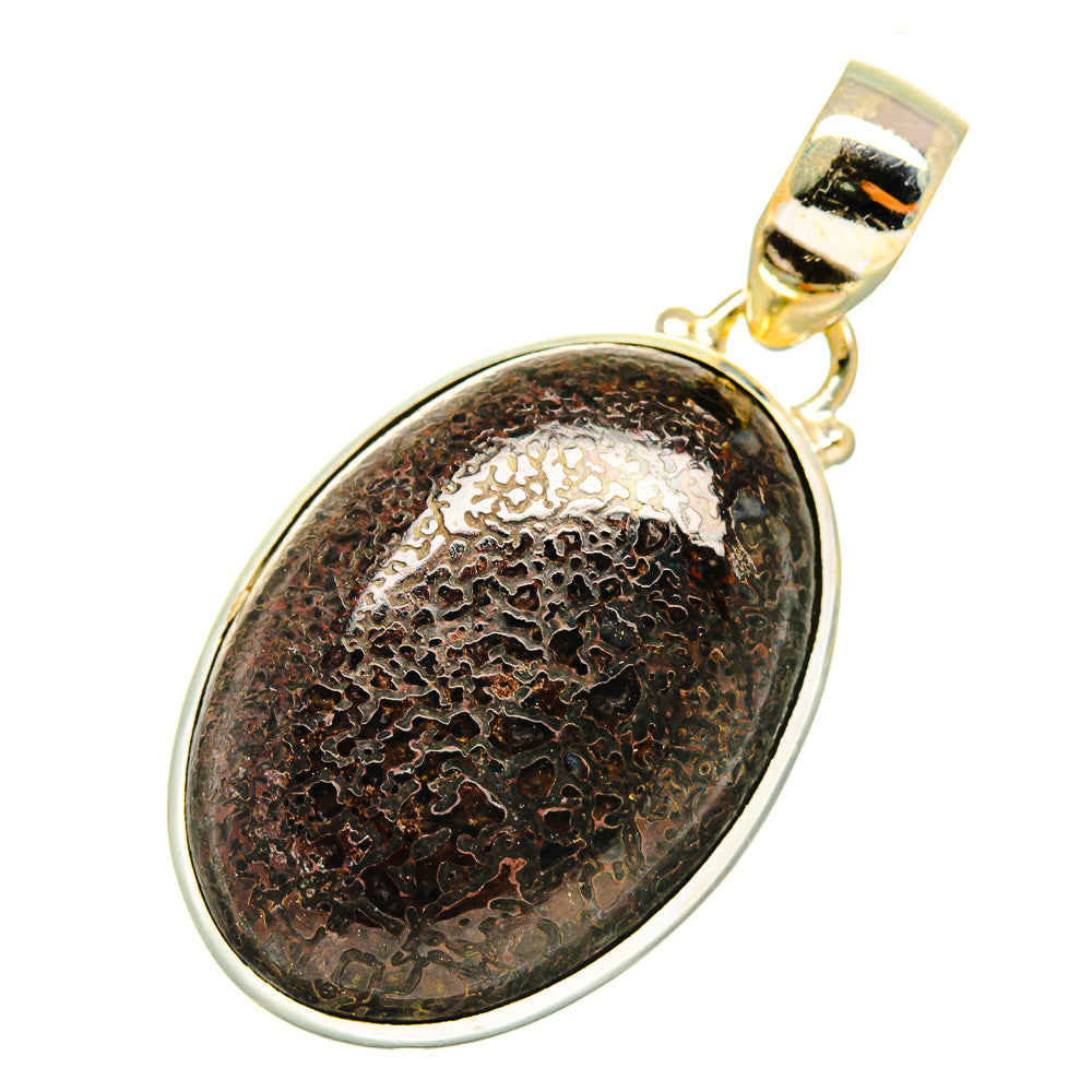 Dinosaur Bone Pendants handcrafted by Ana Silver Co - PD9251
