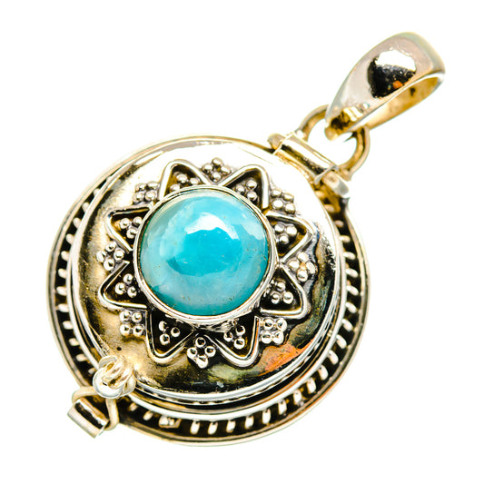Larimar Pendants handcrafted by Ana Silver Co - PD9438