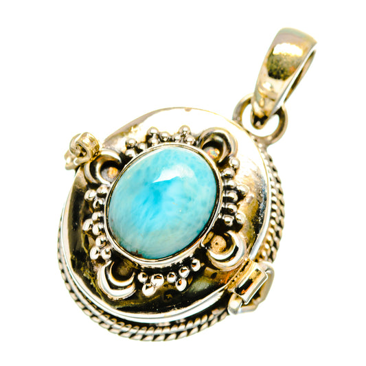 Larimar Pendants handcrafted by Ana Silver Co - PD9441