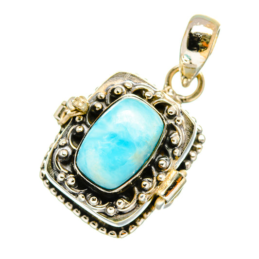 Larimar Pendants handcrafted by Ana Silver Co - PD9444